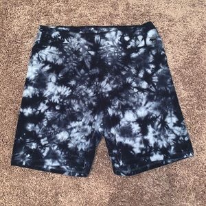 Tye dye biker short